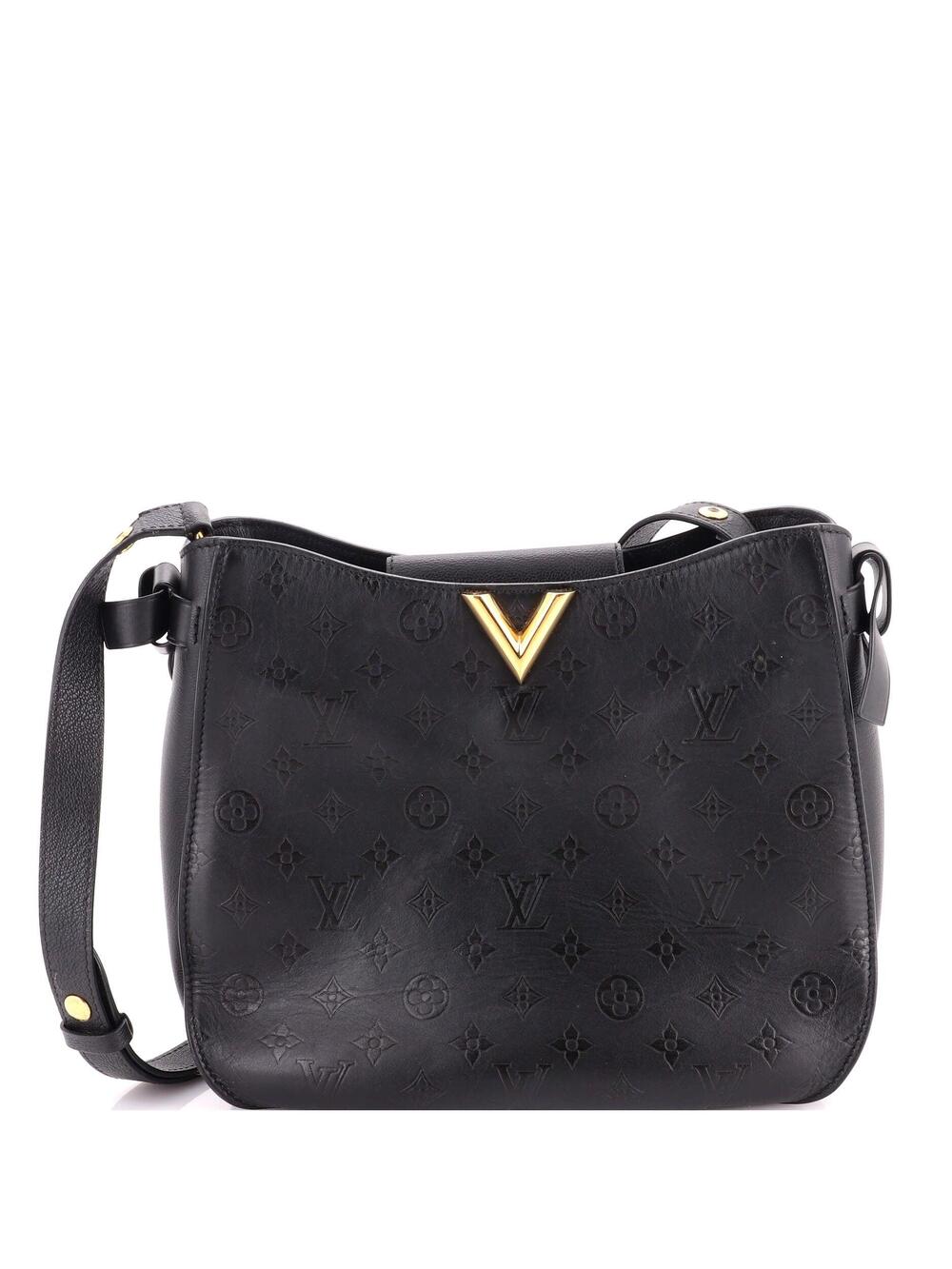 Louis Vuitton Very Hobo Leather #366568L19B